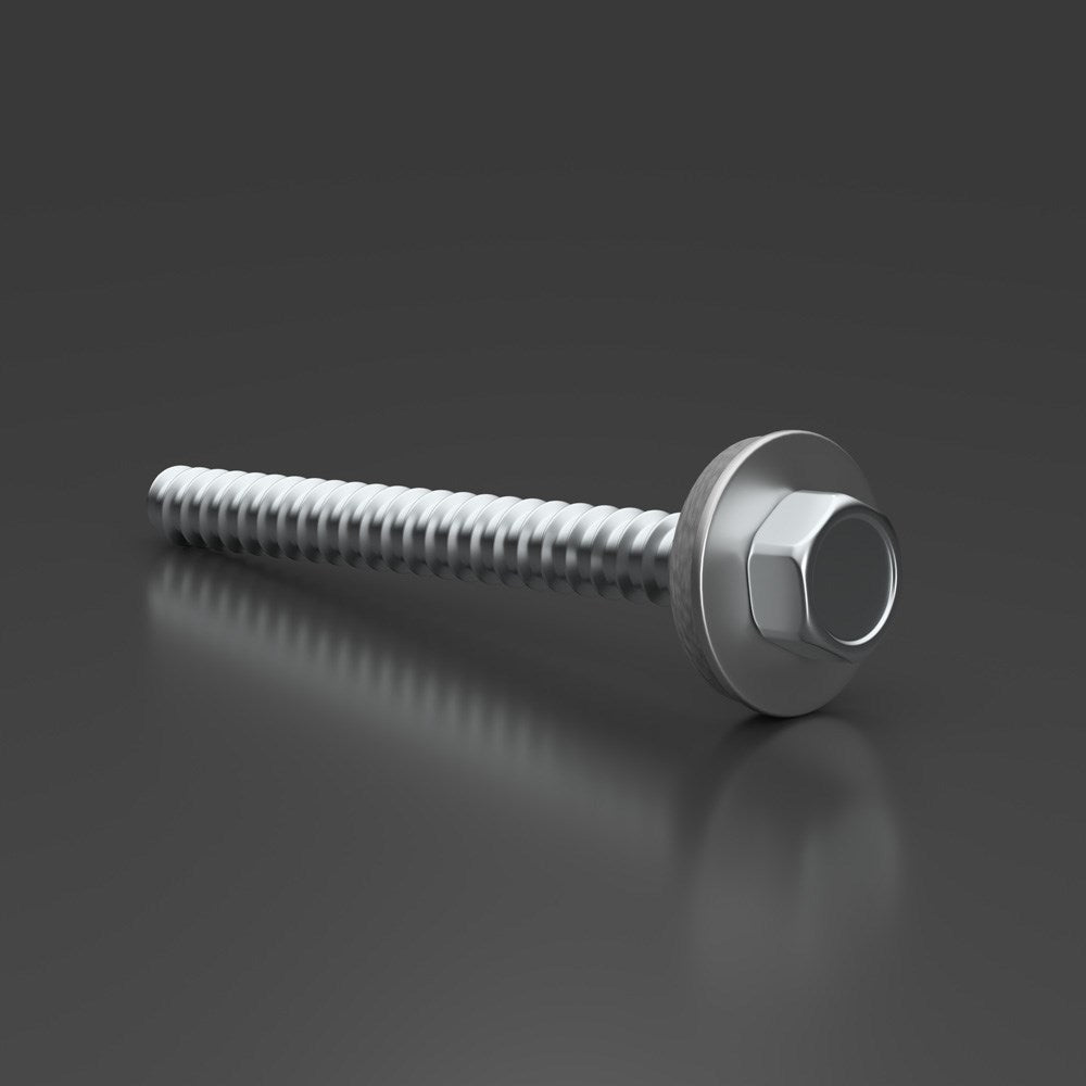 Edelstahlschraube 6,5×75 Befestigung des Oberteils auf der Unterkonstruktion aus Holz - Detailansicht