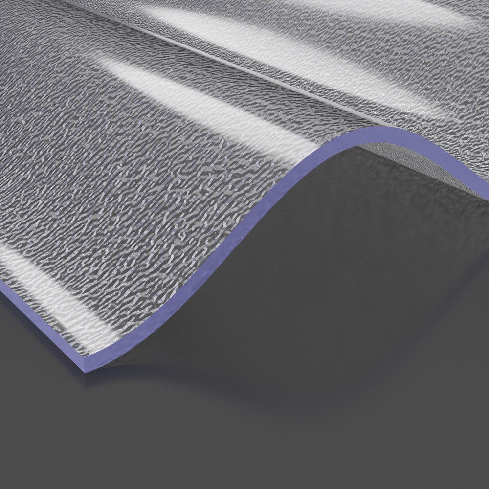 Acryl Wellplatten 3mm C-Struktur Sinus 76/18 klar/farblos - weitere Ansicht | Lichtdurchlässige Wellplatte