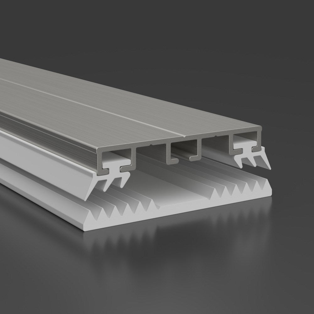 Universal Durchschraubprofil Alu-Gummi für Stegplatten – 60 mm breit - Hauptbild | Hochwertige Hohlkammerplatte