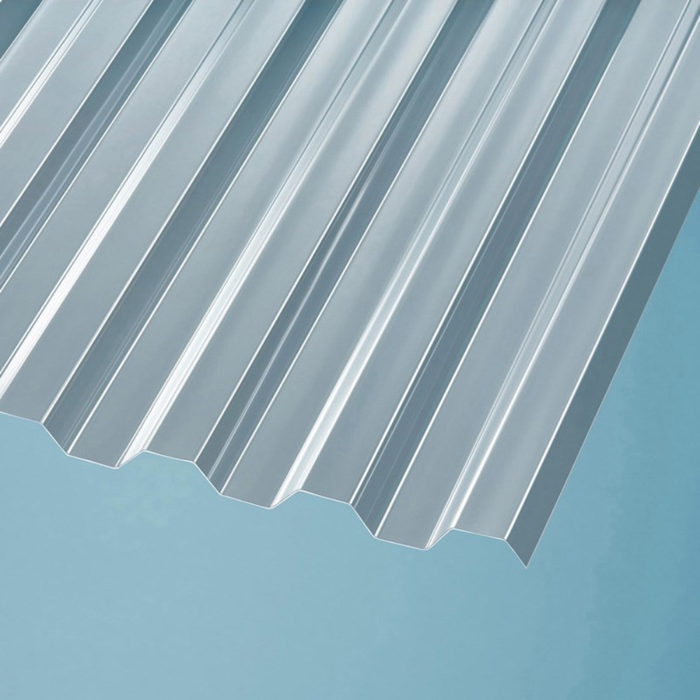 Acryl Trapezplatten 1,5mm Sinus 76/18 glasklar