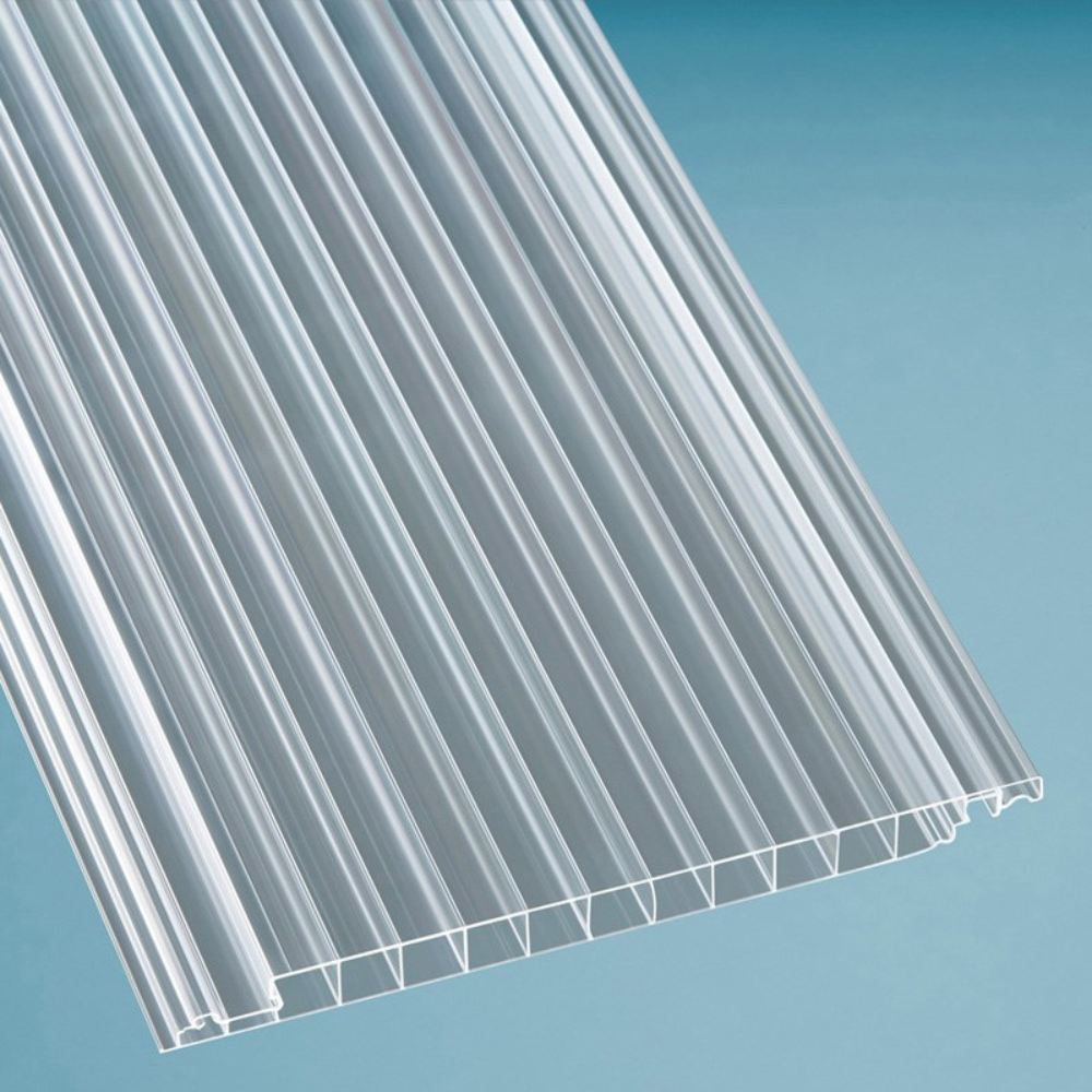 Hohlkammerpaneele 16mm Polycarbonat klar/farblos