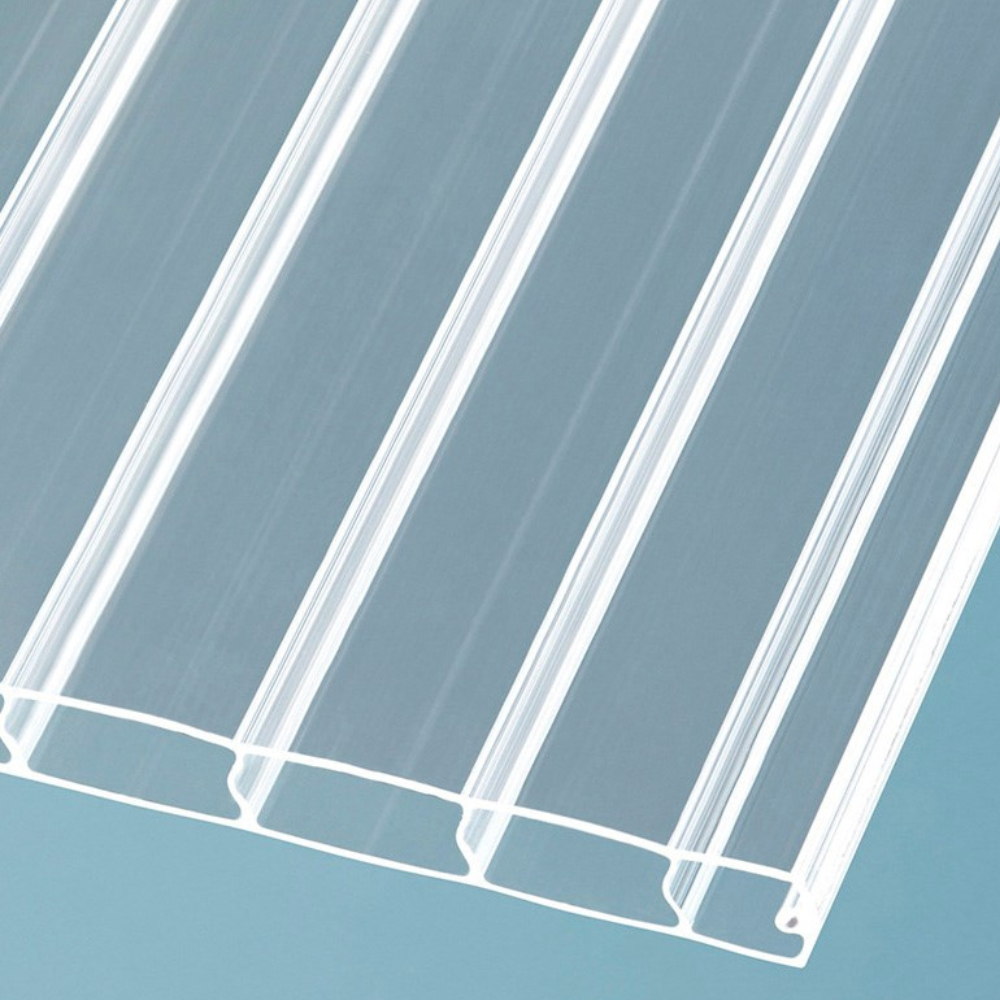 Doppelstegplatten 16mm Polycarbonat esthetics klar/farblos