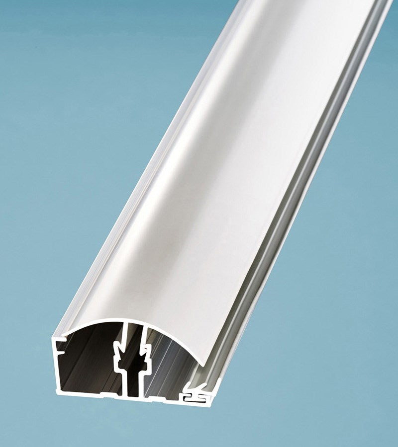 Randprofil Alu-Pvc 60 mm breit - für Stegplatten 16mm - Detailansicht | Hochwertige Hohlkammerplatte