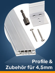 Profile & Zubehör für 4mm