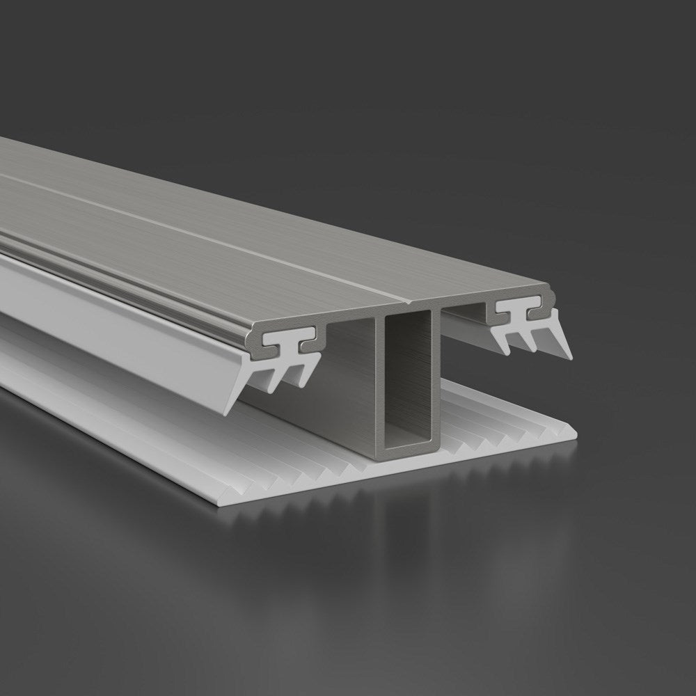 Mittelthermoprofil Alu-Alu Premium 60mm breit – für 16mm Stegplatten - Hauptbild | Hochwertige Hohlkammerplatte