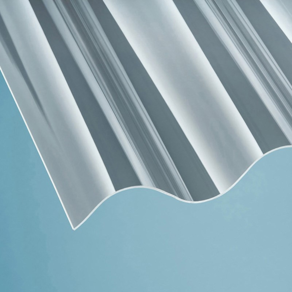 Acryl Wellplatten 3mm Sinus P5 177/51 glasklar