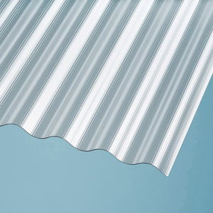 Wellplatten Polycarbonat 1,4 mm Gerillt Sinus 76/18 klar/farblos