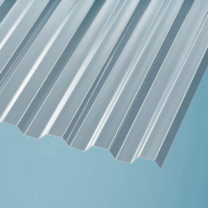 Wellplatten Polycarbonat 0,8 mm Trapez 76/18 klar/farblos