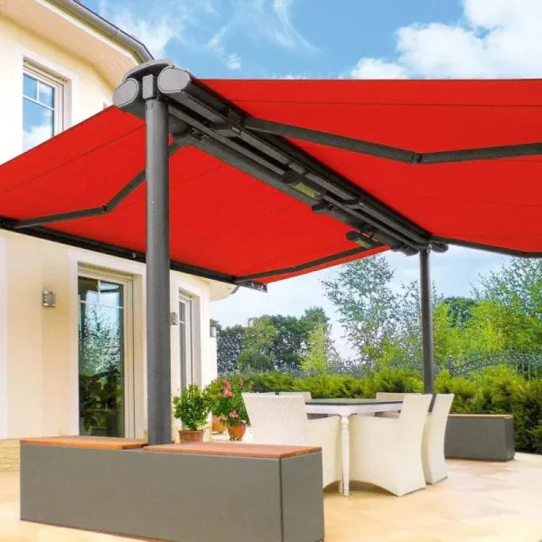 Doppelseitige Markisen Zwillingsmarkisensysteme - Hauptbild | Sonnenschutz-Markise für Terrasse und Balkon