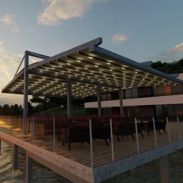 Imperial Freistehende Schmetterlings-Aluminium-Pergolen - Hauptbild