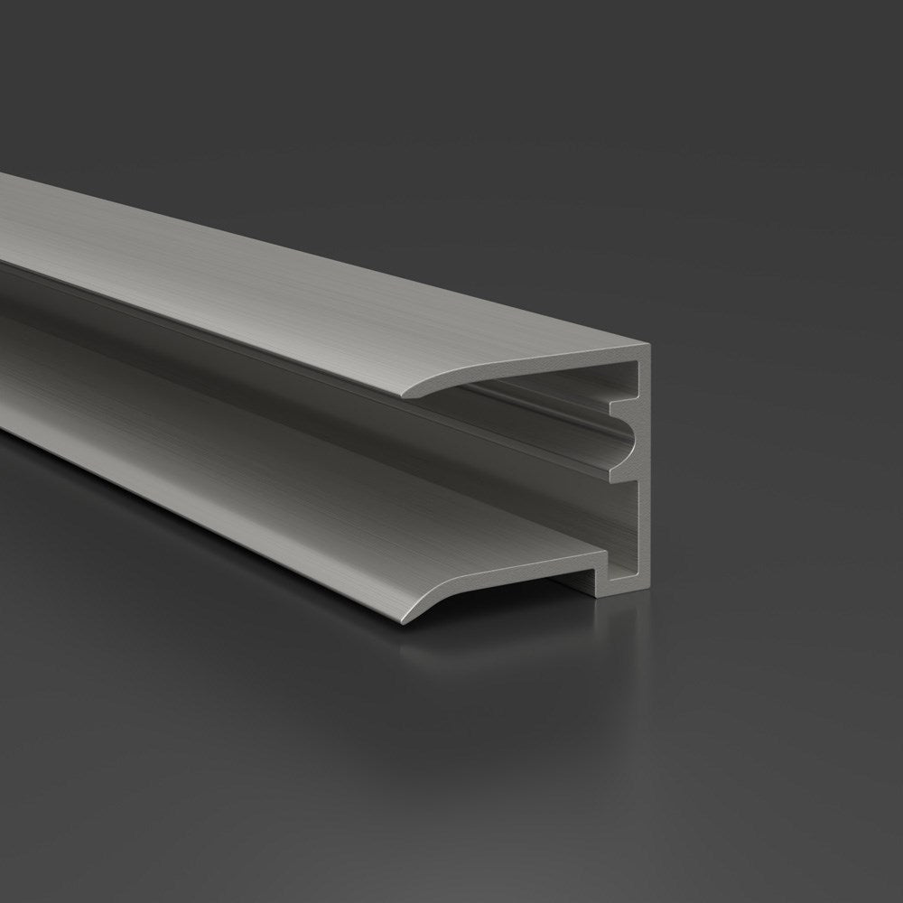 U-Profil Abschlussprofil Premium Alu pressblank für 16mm Stegplatten ohne Tropfkante - Hauptbild | Hochwertige Hohlkammerplatte