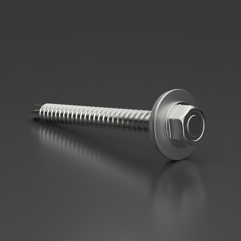 Bohrschraube 5,5×58 zur Befestigung des Profiloberteils auf der Holz- oder Metallunterkonsktruktion - Detailansicht