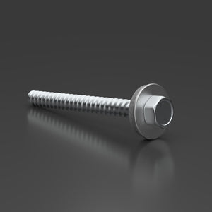 Edelstahlschraube 6,3×64 Befestigung des Oberteils auf der Unterkonstruktion aus Metall