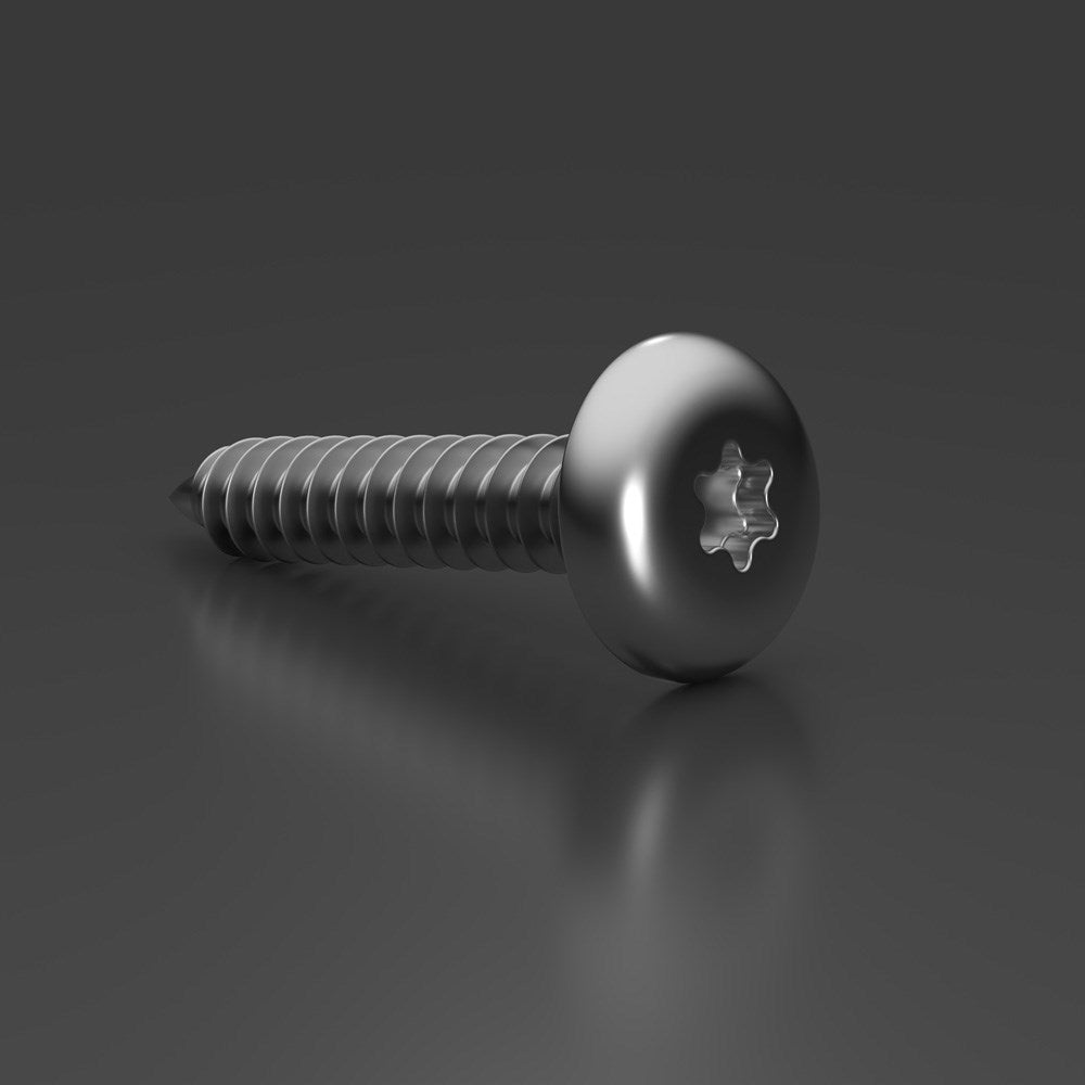 Edelstahlschraube 4,5×35 zur Befestigung des Unterprofils auf Holz-Unterkonstruktion - Detailansicht