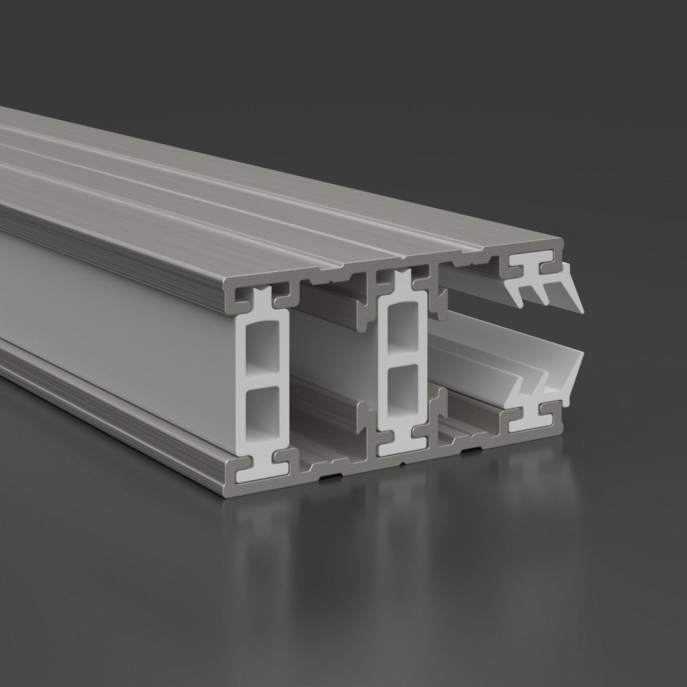 Randthermoprofil Alu-Alu Premium 60mm breit – für 16mm Stegplatten - Hauptbild | Hochwertige Hohlkammerplatte