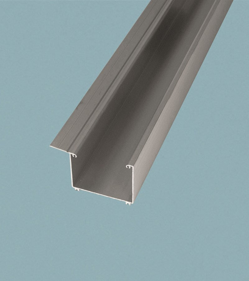 Regenrinne Premium Alu 90mm - Detailansicht