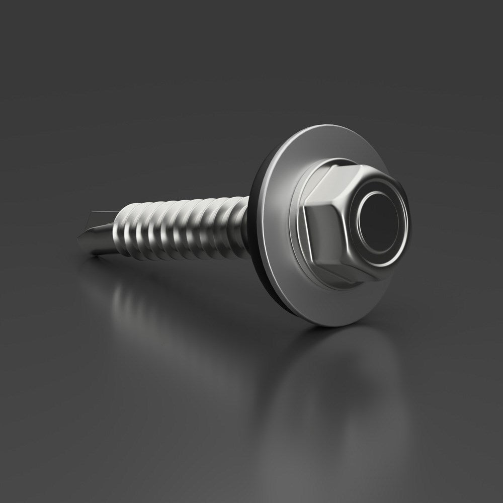 Bohrschraube 5,5×34 zur Befestigung des Profiloberteils auf dem Profilunterteil - Detailansicht