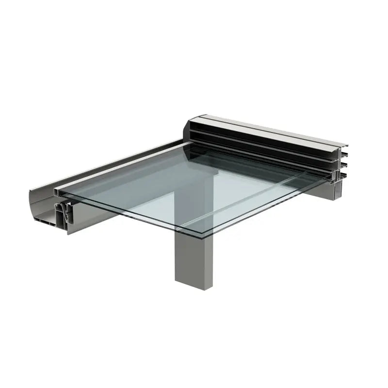 Skyfix Feste Glasdachsysteme, Einfach- oder Doppelverglasungsoptionen - Anwendungsbeispiel | Glassystem für Außenbereich